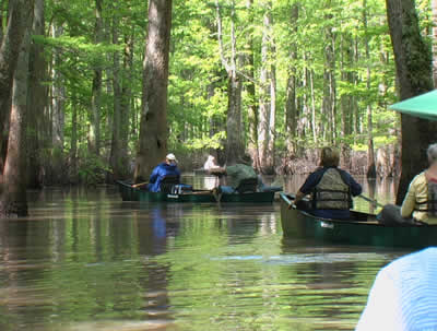 Nature Conservancy canoe trip 5/9/08